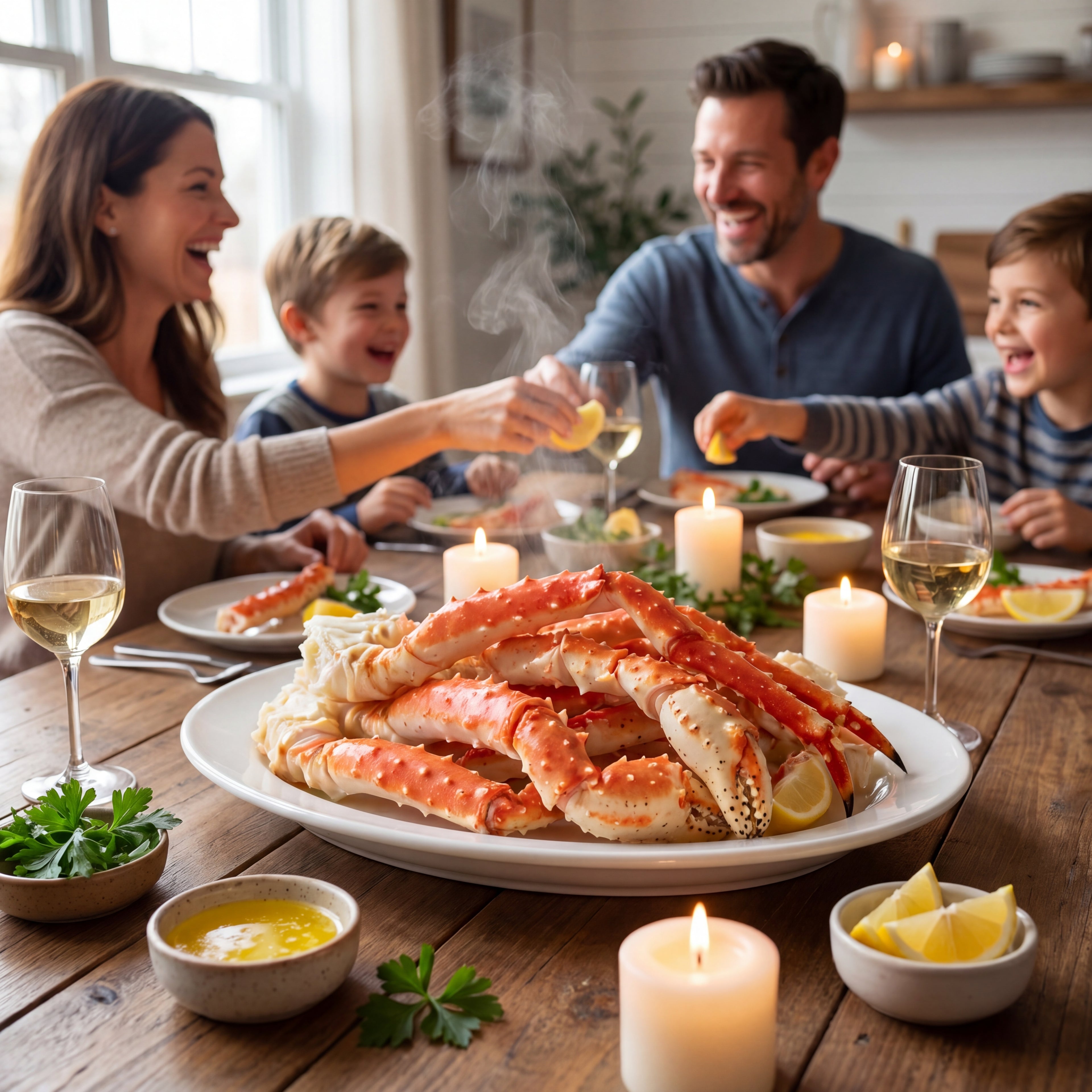 OCEANZEN Southern King Crab Legs | Wild-Caught | Fully Cooked